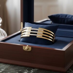 Gold Bangle Bracelet